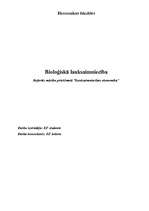 Konspekts 'Bioloģiskā lauksaimniecība', 1.