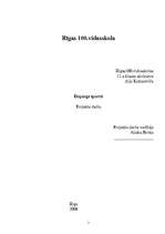 Referāts 'Dopings sportā', 1.