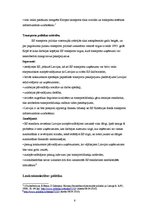 Referāts 'Eiropas Savienības kopējās politikas ekonomiskajā sfērā', 6.