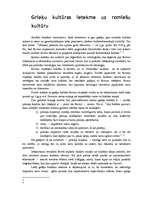 Referāts 'Grieķu kultūras ietekme uz romiešu kultūru', 1.