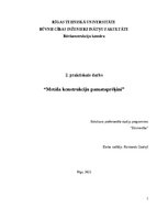 Paraugs '2. praktiskais darbs Metāla konstrukciju pamataprēķini', 1.