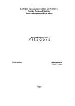 Referāts 'Pitagors', 1.