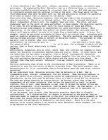 Eseja 'Descartes and his theories', 1.