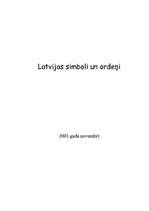 Referāts 'Latvijas ordeņi', 7.