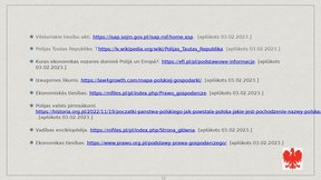 Prezentācija 'Komerciālo attiecību izaugsme Polijā', 11.