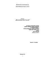 Eseja 'Harizmātiski līderi biznesā', 1.