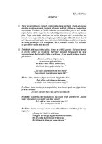 Konspekts 'E.Virza "Biķeris"', 1.