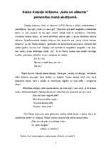 Eseja 'Raiņa dzejoļu krājuma "Gals un sākums" personība manā skatījumā', 1.