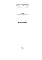 Konspekts 'Internetbrokeri', 1.