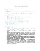 Konspekts 'Mācību stundas konspekta izstrāde', 1.