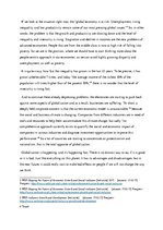 Eseja 'Effects of Globalization', 2.