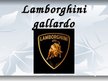 Prezentācija 'Lamborghini Gallardo', 1.