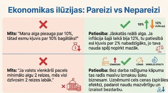 Prezentācija 'Algu pieauguma un inflācijas saistība', 11.