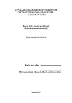 Referāts 'Veļas mazgāšana viesnīcās', 1.