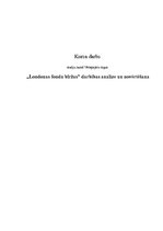 Referāts 'Londonas fondu biržas darbības analīze un novērtēšana', 1.