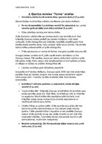 Konspekts 'Noveles "Tornis" analīze', 1.