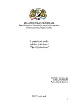 Paraugs 'Trešais praktiskais darbs operētājsistēmās', 1.