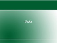Prezentācija 'Geišas', 1.