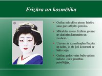 Prezentācija 'Geišas', 8.