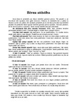 Eseja 'Bērnu attīstība', 1.