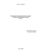 Referāts 'Vēsturiskais fons Sandras Kalnietes romānā "Ar balles kurpēm Sibīrijas sniegos"', 1.