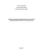 Referāts 'Futbola reprezentācija 1938.gada laikrakstā "Sporta Pasaule"', 1.