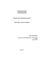 Referāts 'Demokrātija - process vai iekārta', 1.