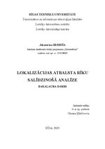 Diplomdarbs 'Lokalizācijas atbalsta rīku salīdzinošā analīze', 1.