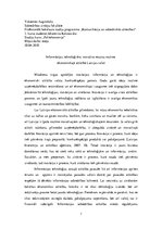 Eseja 'Informācijas, tehnoloģisko, inovatīvo resursu nozīme ekonomiskajā attīstībā Latv', 1.