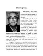 Eseja 'Mišels Legrands', 1.