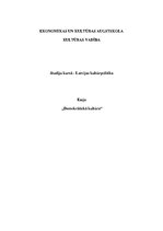 Eseja 'Demokrātiskā kultūra', 1.