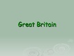 Prezentācija 'Great Britain', 1.