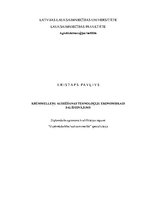 Diplomdarbs 'Krūmmelleņu audzēšanas tehnoloģiju ekonomiskais salīdzinājums', 1.