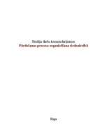 Referāts 'Pārdošanas procesa organizēšana tirdzniecībā', 1.