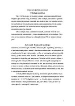 Konspekts 'Cilvēka ģenētika', 1.