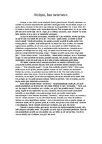 Eseja 'Atziņas, kas nenoveco', 1.