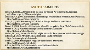Prezentācija '8 reliģijas, kas valda pār pasauli', 15.