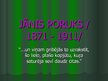 Prezentācija 'Jānis Poruks', 1.