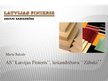 Prezentācija 'AS "Latvijas Finieris", kokaudzētava "Zābaki"', 1.
