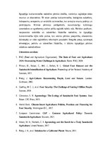 Eseja 'Ilgtspējīga lauksaimniecība un pārtikas drošība', 3.