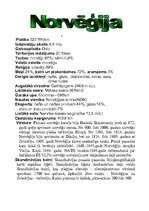 Konspekts 'Norvēģija', 1.