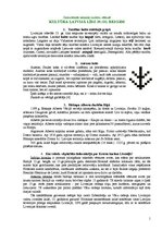 Konspekts 'Pārskats par kultūru Latvijā līdz 19.gadsimta beigām', 1.