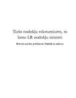 Referāts 'Tiešo nodokļu raksturojums, to loma LR nodokļu sistēmā', 1.
