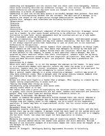 Eseja 'The Difference Between Management And Leadership', 1.