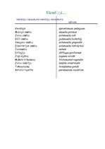 Konspekts 'Dzīvnieku nosaukumi latīņu valodā', 1.