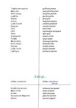 Konspekts 'Dzīvnieku nosaukumi latīņu valodā', 13.