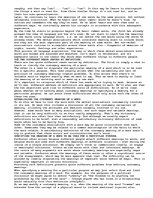 Eseja 'The Problems of Meaning ', 2.