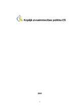 Referāts 'Kopējā zivsaimniecības politika ES', 1.