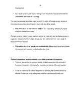 Referāts 'European Single Currency - Euro', 17.