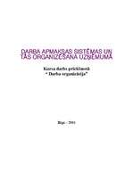 Referāts 'Darba apmaksas sistēmas un to organizēšana uzņēmumā', 1.